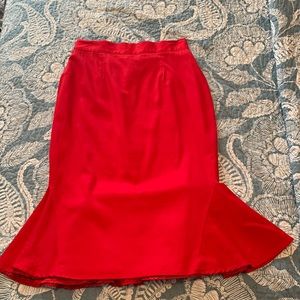 Pinup Girl Deadly Dames Mermaid Pencil Skirt